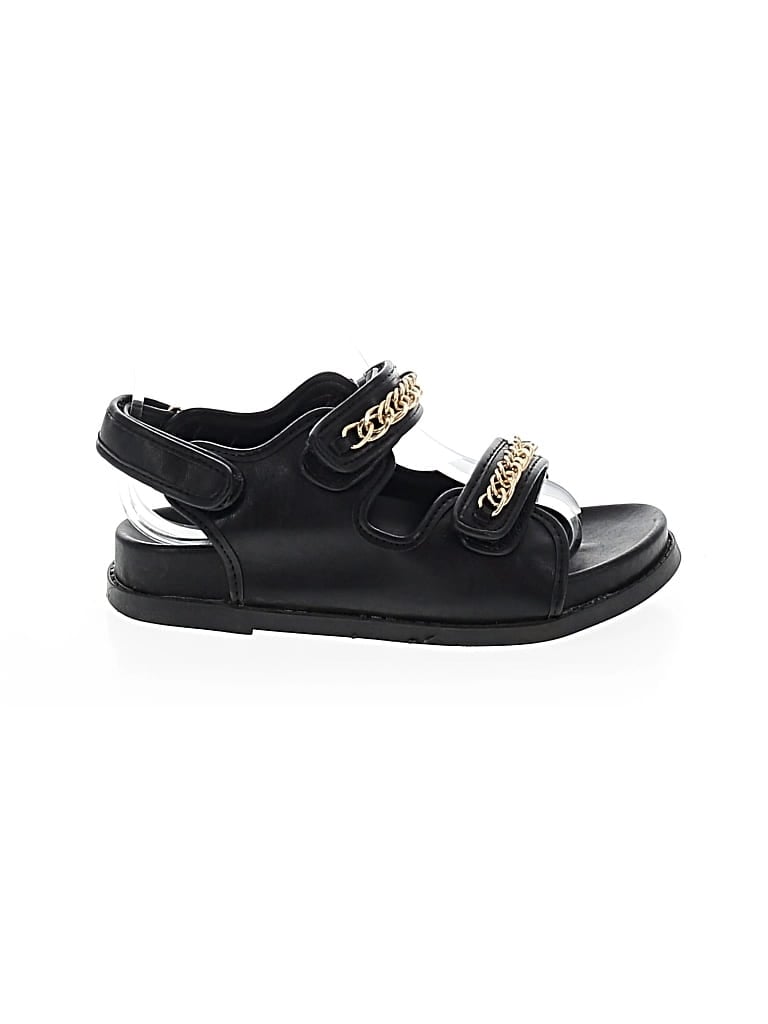 Pre-owned Public Desire Sandals In Black