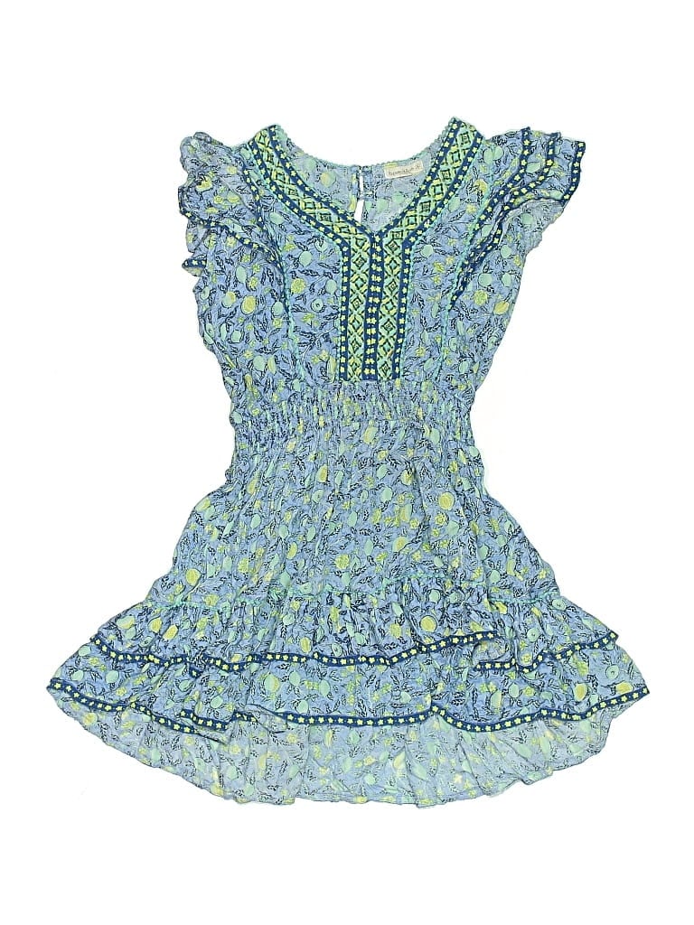 Pre-owned Poupette St Barth Kids' Dress In Blue
