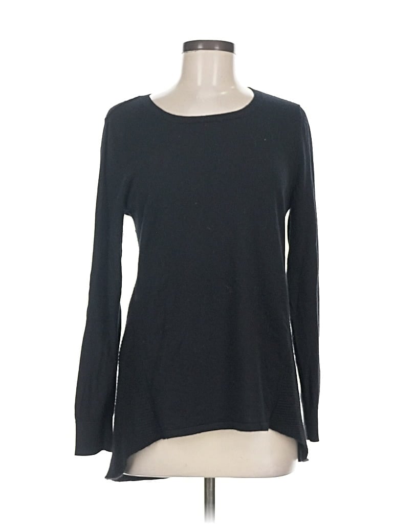 Pre-owned Neiman Marcus Pullover Sweater In Black