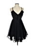 Guess 100% Polyester Solid Black Cocktail Dress Size 1 - photo 1