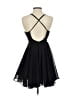 Guess 100% Polyester Solid Black Cocktail Dress Size 1 - photo 2