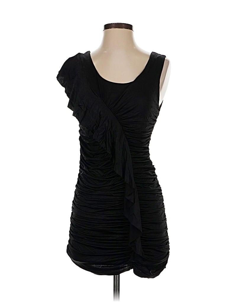 Pre-owned Bebe Cocktail Dress In Black
