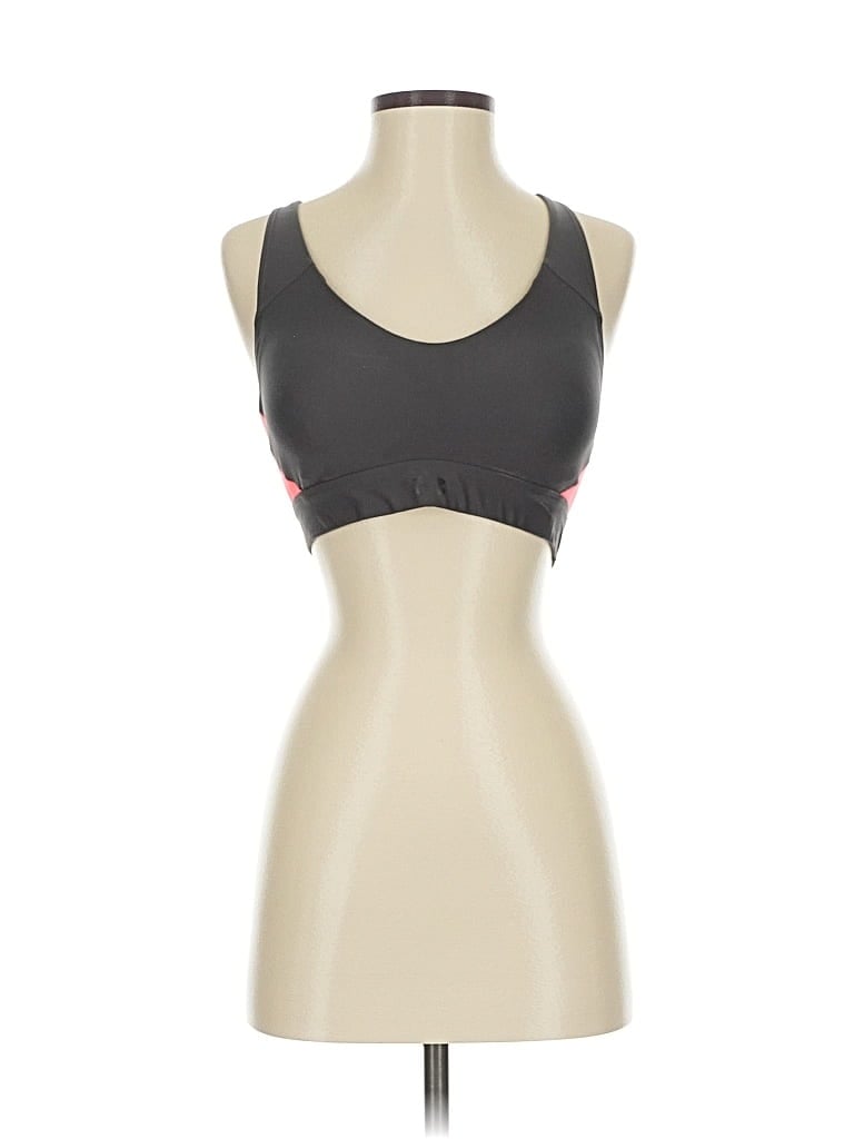 Pre-owned Under Armour Sports Bra In Gray