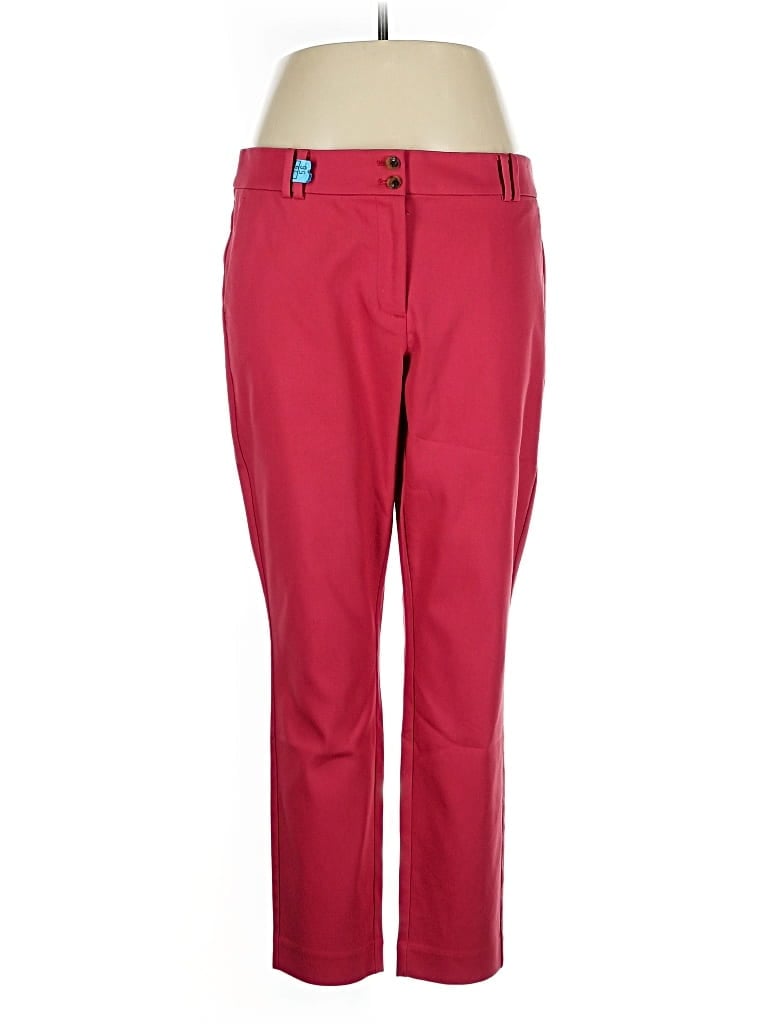 Pre-owned Ann Taylor Loft Casual Pants In Red
