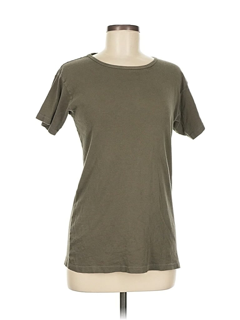 BRANDY MELVILLE Pre-owned Short Sleeve T-shirt In Green