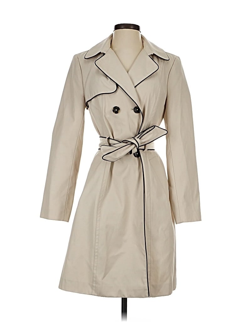 EXPRESS Pre-owned Trenchcoat In White