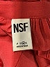 NSF 100% Silk Red Pink 3/4 Sleeve Silk Top Size M - photo 6