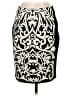 J. McLaughlin Graphic Ivory Formal Skirt Size 0 - photo 2
