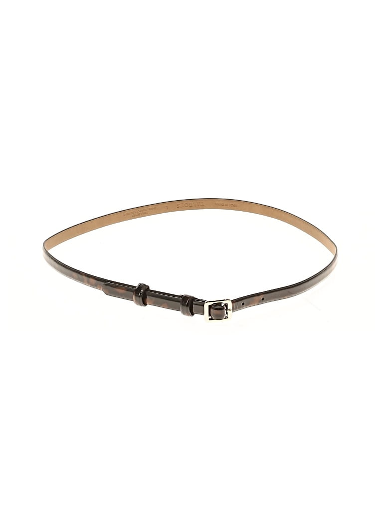 Pre-owned Talbots Leather Belt In Brown
