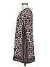 Max Studio Print Brown Casual Dress Size L - photo 5