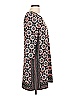 Max Studio Print Brown Casual Dress Size L - photo 4