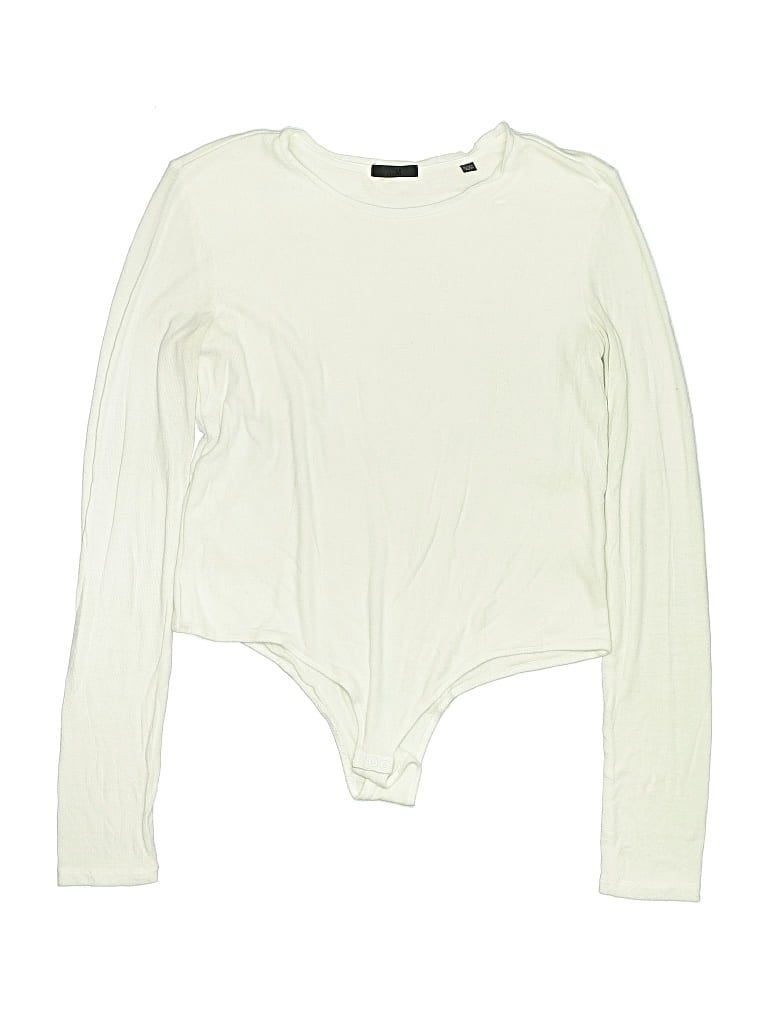 Pre-owned Atm Anthony Thomas Melillo Bodysuit In White