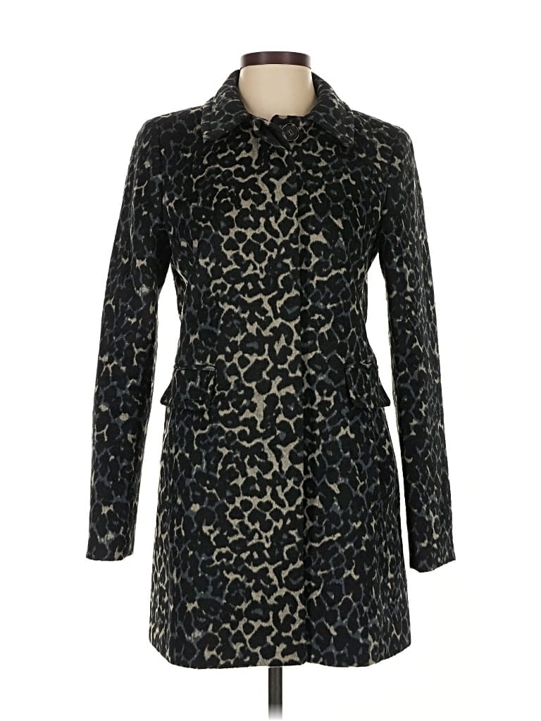 Pre-owned Ann Taylor Loft Coat In Gold