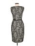Max Mara Animal Print Gray Cocktail Dress Size 10 - photo 2