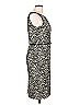 Max Mara Animal Print Gray Cocktail Dress Size 10 - photo 4