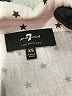 7 For All Mankind Polka Dots White Short Sleeve Blouse Size XS - photo 7