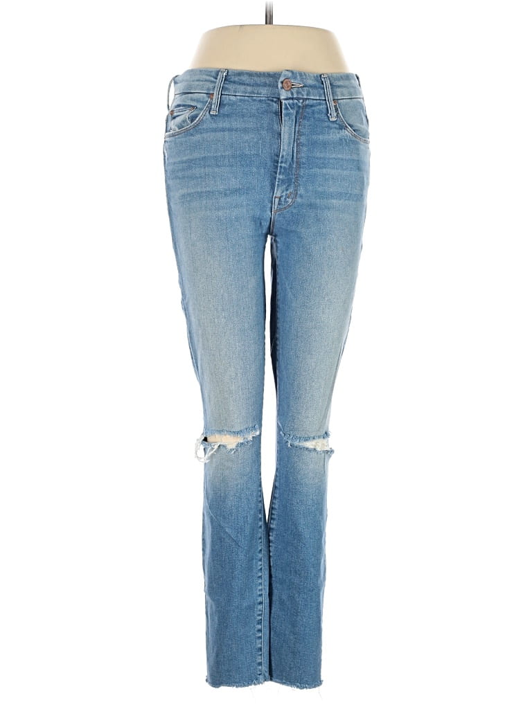 Pre-owned Mother Jeans In Blue
