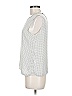 T Tahari 100% Polyester Silver Sleeveless Blouse Size M - photo 5
