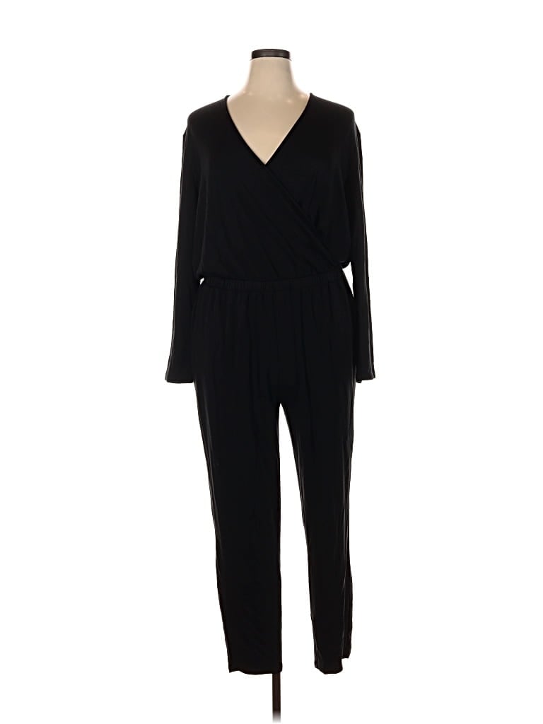 Pre-owned Lou & Grey Jumpsuit In Black