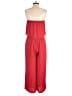 The Impeccable Pig Solid Red Jumpsuit Size S - photo 2