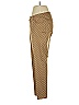 Etcetera Chevron-herringbone Gold Tan Casual Pants Size 4 - photo 5