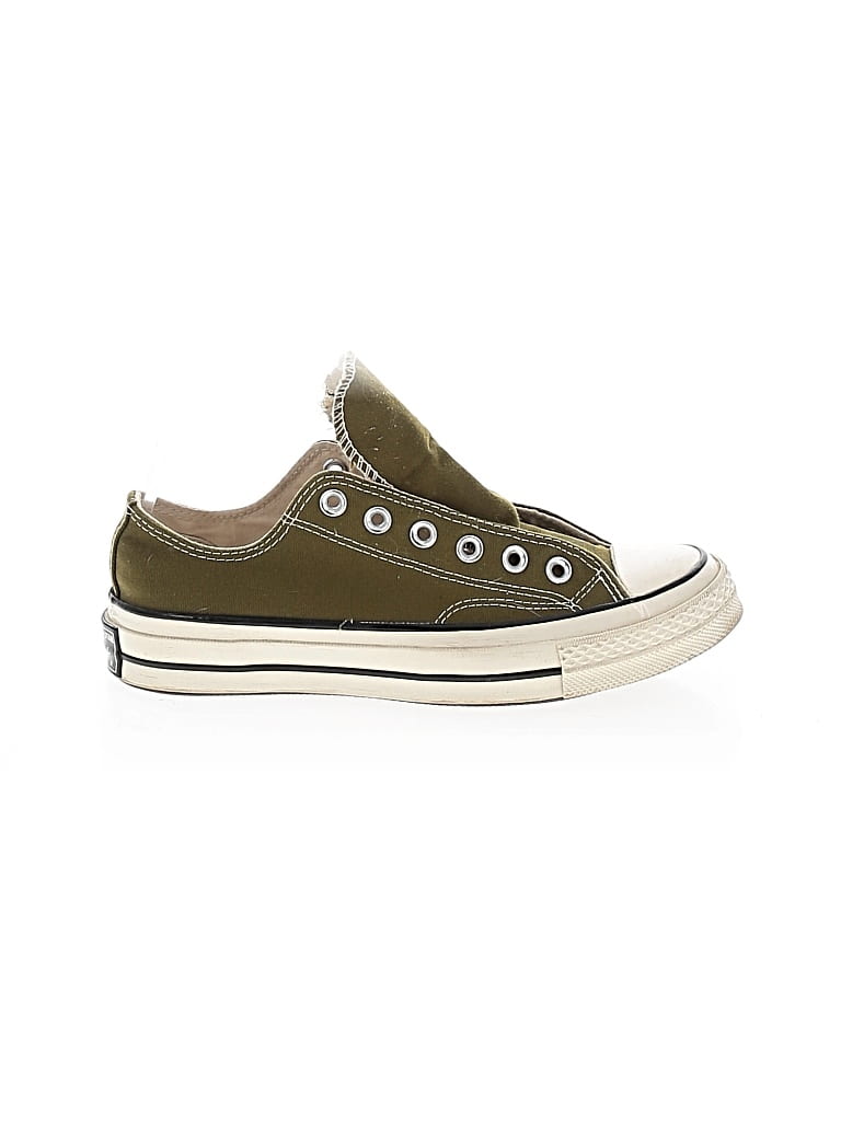 Pre-owned Converse Sneakers In Green