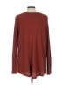 t.la Burgundy Pullover Sweater Size L - photo 2