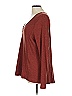 t.la Burgundy Pullover Sweater Size L - photo 5