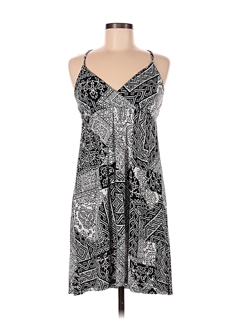 Pre-owned Inc International Concepts Casual Dress In Silver