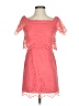 Topshop 100% Polyester Pink Cocktail Dress Size 2 - photo 1