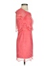 Topshop 100% Polyester Pink Cocktail Dress Size 2 - photo 4
