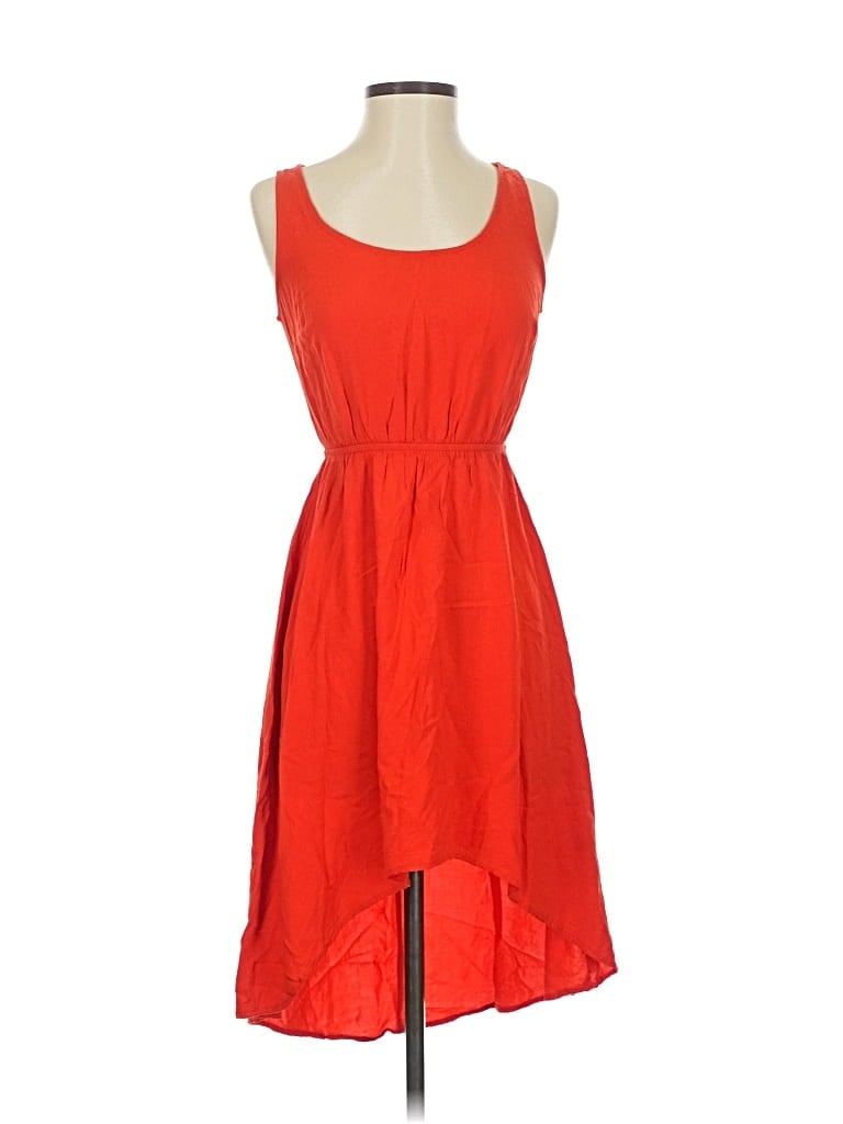 Pre-owned Active Casual Dress In Orange