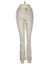 Lascana Stripes Ivory Casual Pants Size 8 - photo 1