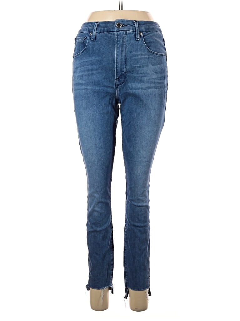 Pre-owned Good American Jeans In Blue