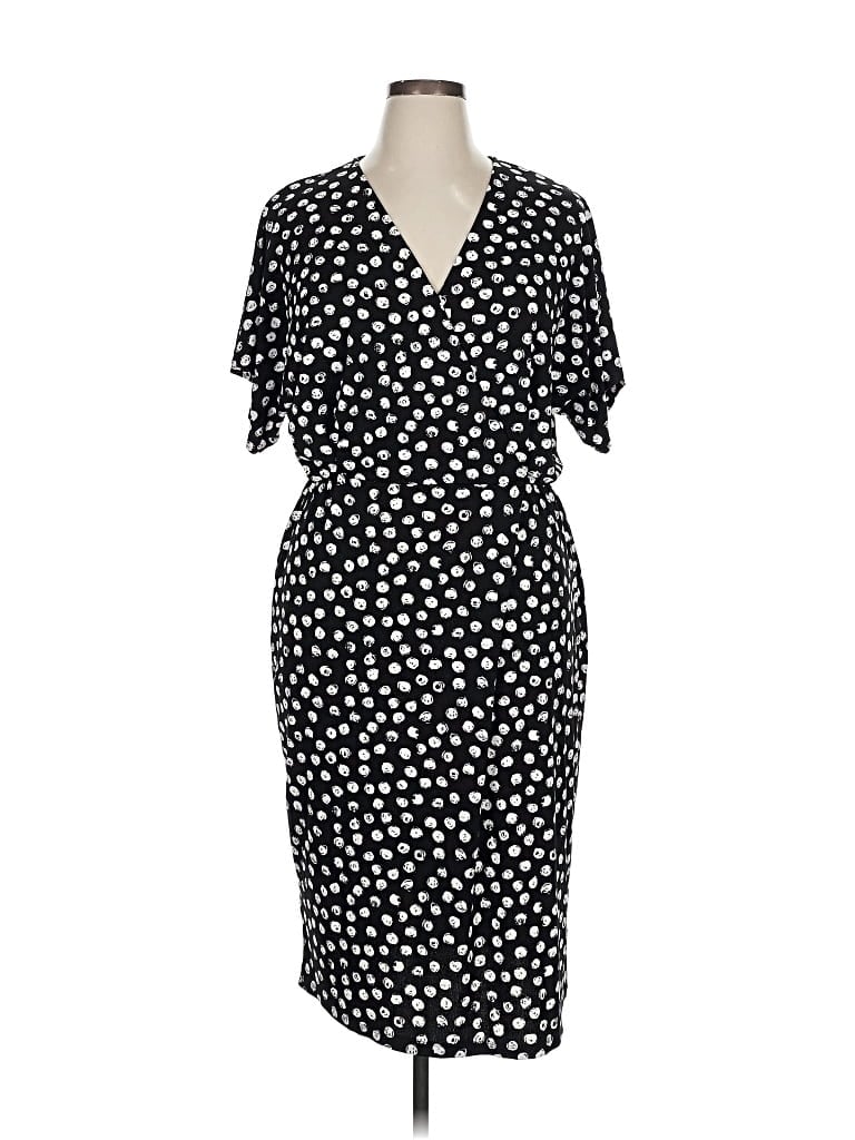 Pre-owned Leota Cocktail Dress In Black