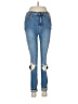 Free People Argyle Blue Jeans Size 28R - photo 1