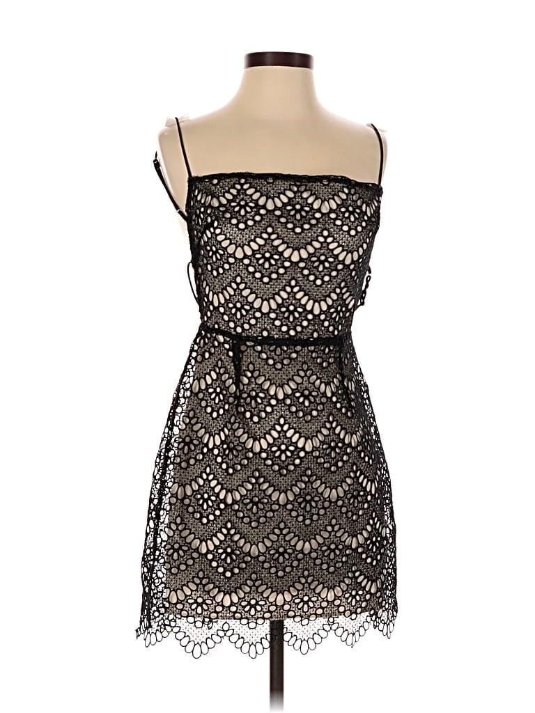 Pre-owned Lucy In The Sky Cocktail Dress In Black