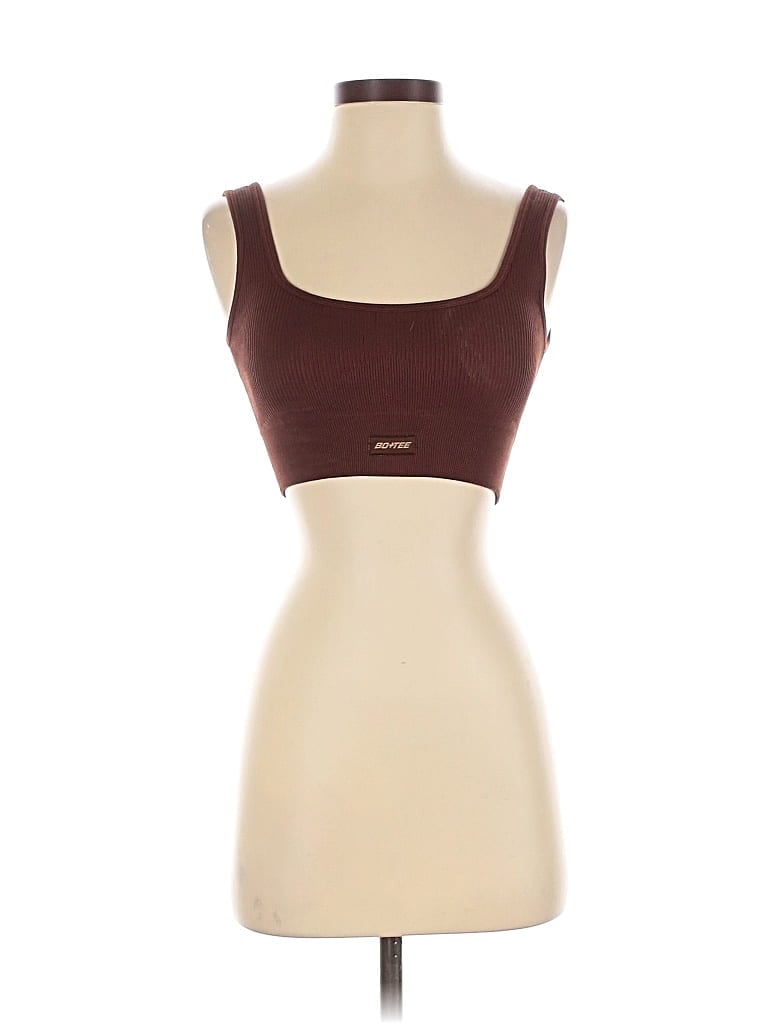 Pre-owned Assorted Brands Sports Bra In Brown