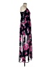 She + Sky 100% Polyester Floral Black Blue Cocktail Dress Size M - photo 4