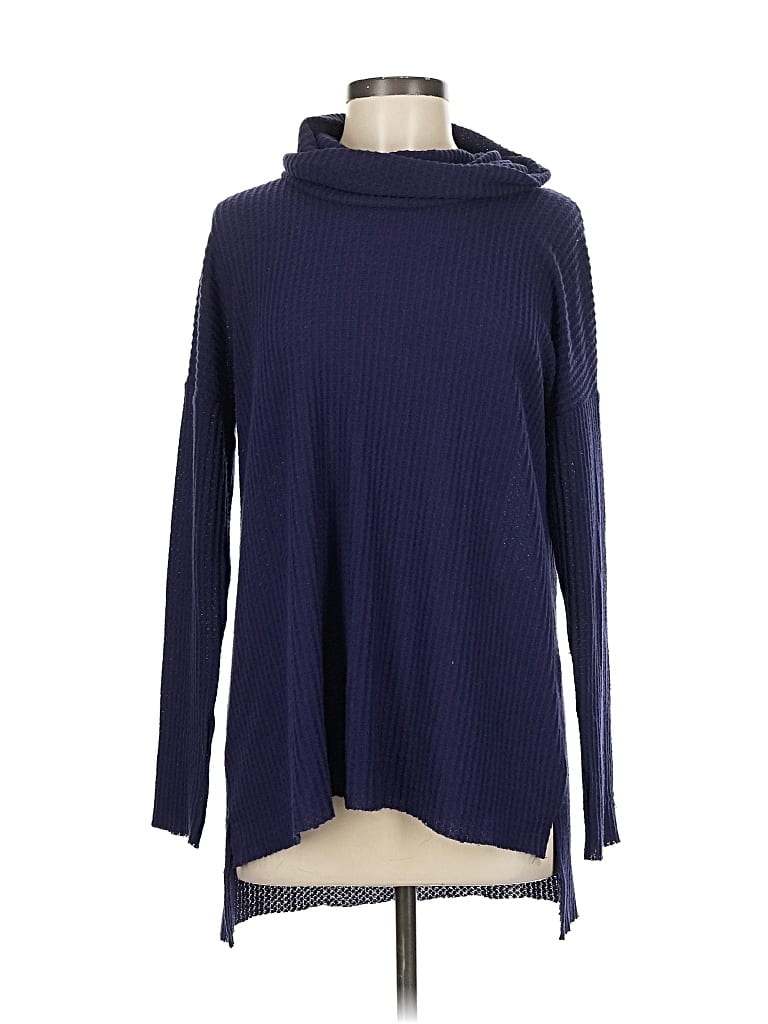 Pre-owned Bp. Turtleneck Sweater In Blue