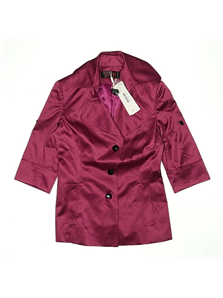 Assorted Brands Coat In Burgundy