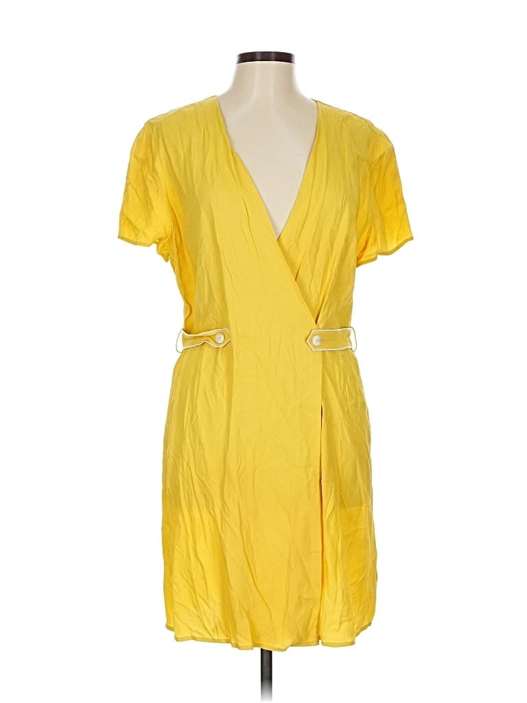 Pre-owned Rag & Bone Cocktail Dress In Yellow