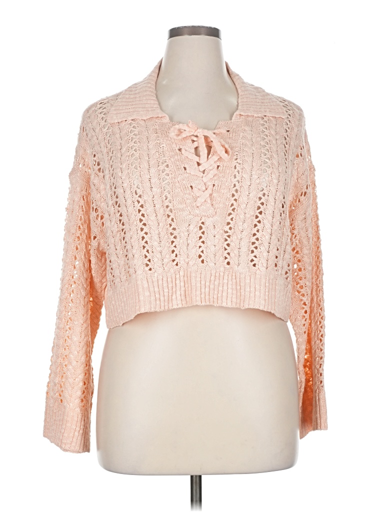 Pre-owned Venus Cardigan Sweater In Pink