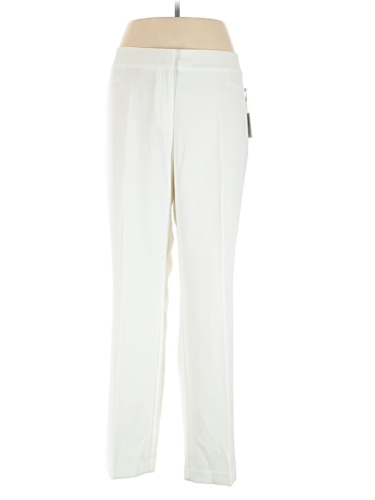 Pre-owned Kasper Dress Pants In White