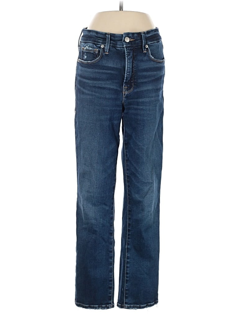 Pre-owned Good American Jeans In Blue