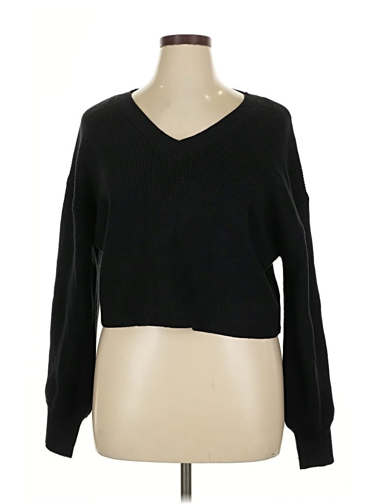 Pre-owned Mi Ami Pullover Sweater In Black