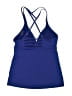 Athleta Solid Blue Swimsuit Top Size S (tall) - photo 2