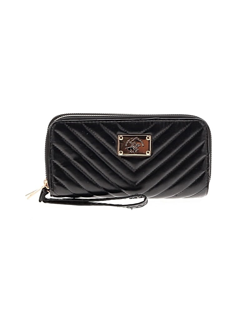 Pre-owned Beverly Hills Polo Club Wristlet In Black