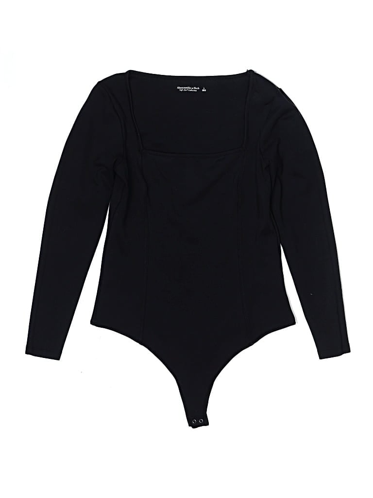 Pre-owned Abercrombie & Fitch Bodysuit In Black