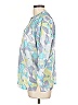 JM Collection Blue 3/4 Sleeve Blouse Size 12 - photo 5